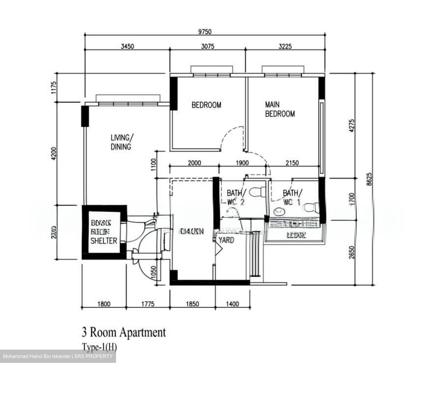 Blk 129B Eastcrown @ Canberra (Sembawang), HDB 3 Rooms #599226271